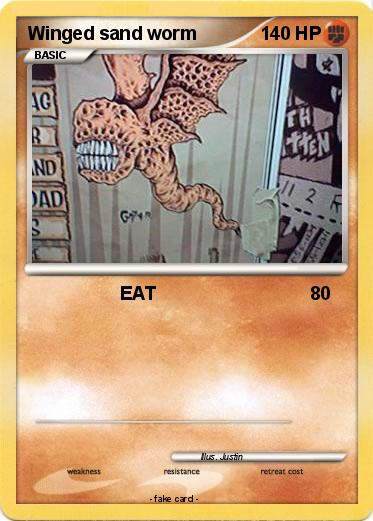 Pokemon Winged sand worm