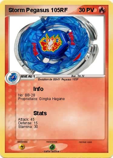Pokemon Storm Pegasus 105RF