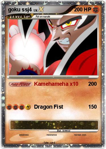 Pokemon goku ssj4
