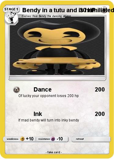 Pokemon Bendy in a tutu and is humiliated
