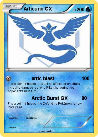 Pokemon Articuno GX
