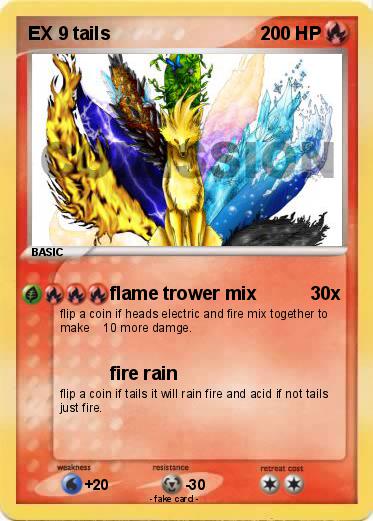 Pokemon EX 9 tails