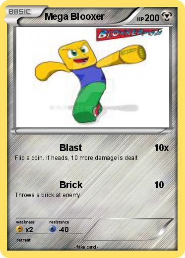 Pokemon Mega Blooxer