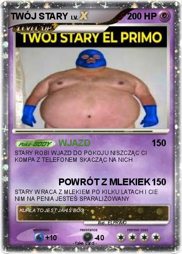 Pokemon TWÓJ STARY