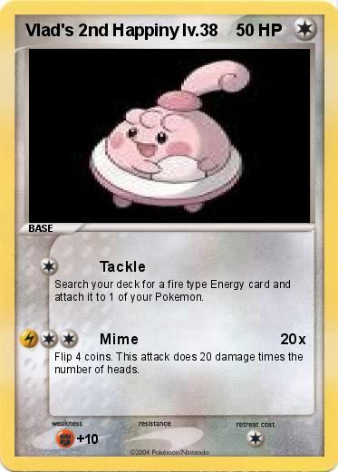 Pokemon Vlad's 2nd Happiny lv.38