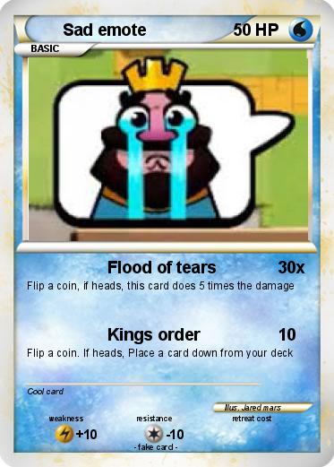 Pokemon Sad emote