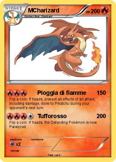 Pokemon MCharizard
