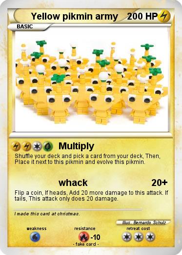 Pokemon Yellow pikmin army