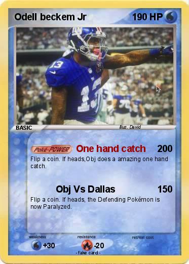 Pokemon Odell beckem Jr