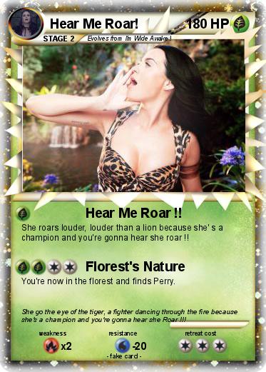 Pokemon Hear Me Roar!
