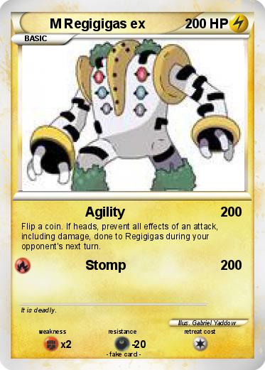 Pokemon M Regigigas ex