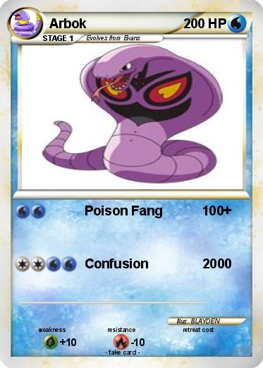 Pokemon Arbok