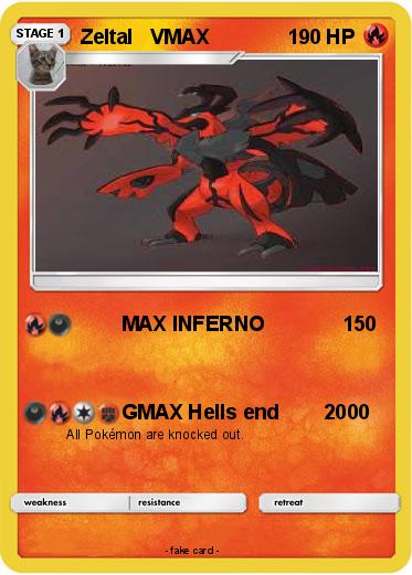 Pokemon Zeltal   VMAX