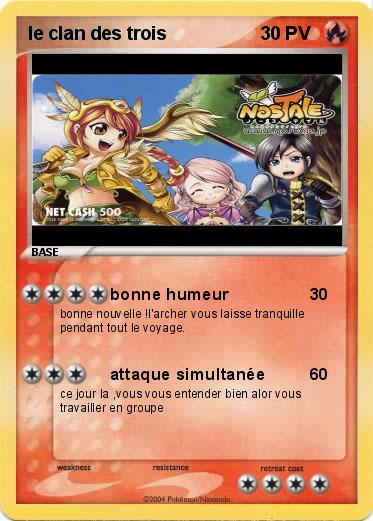 Pokemon le clan des trois