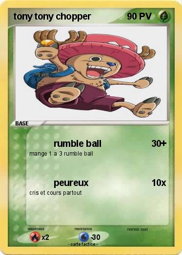 Pokemon tony tony chopper