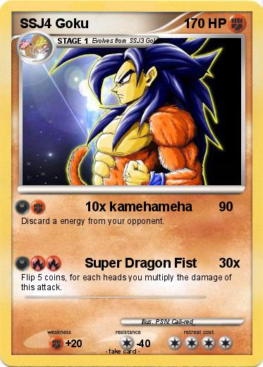 Pokemon SSJ4 Goku