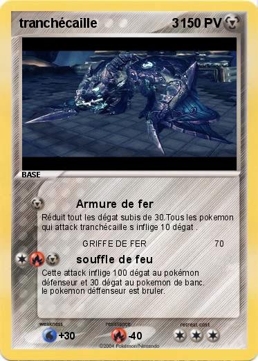 Pokemon tranchécaille                     3