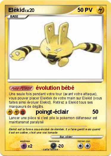 Pokemon Elékid