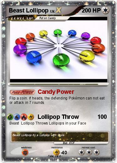 Pokemon Beast Lollipop