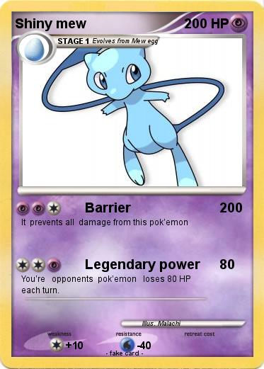 Pokemon Shiny mew