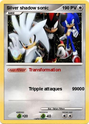 Pokemon Silver shadow sonic