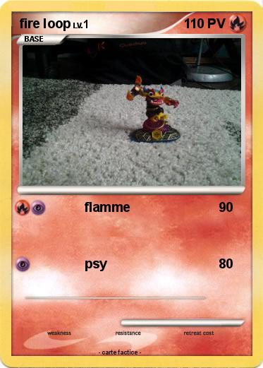 Pokemon fire loop