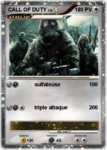 Pokemon CALL OF DUTY