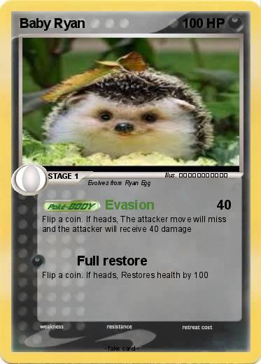 Pokemon Baby Ryan