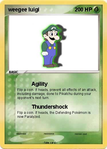 Pokemon weegee luigi
