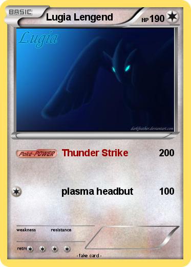 Pokemon Lugia Lengend