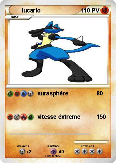 Pokemon lucario