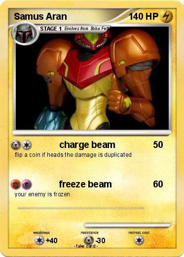 Pokemon Samus Aran