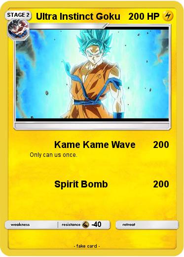 Pokemon Ultra Instinct Goku