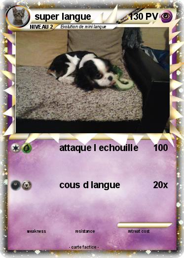 Pokemon super langue