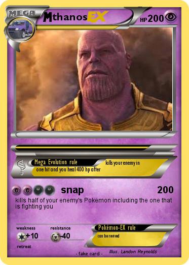Pokemon thanos