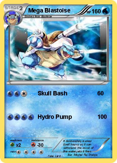 Pokemon Mega Blastoise
