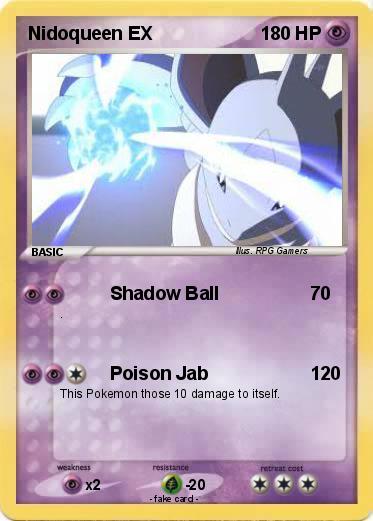 Pokemon Nidoqueen EX