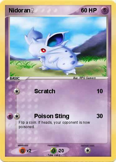 Pokemon Nidoran♀