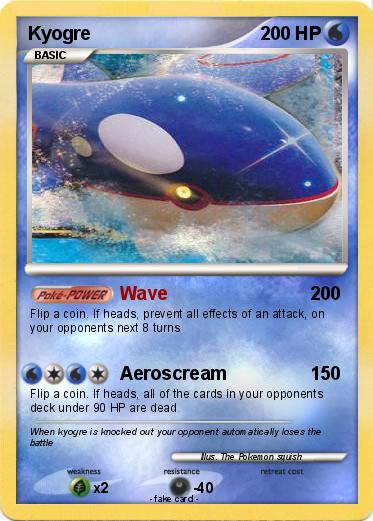 Pokemon Kyogre