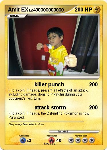 Pokemon Amit EX