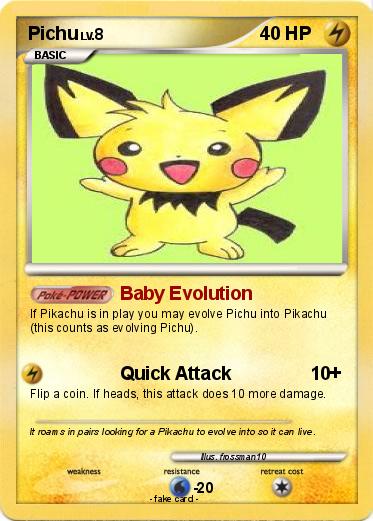 Pokemon Pichu