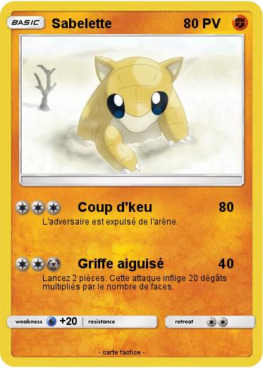 Pokemon Sabelette