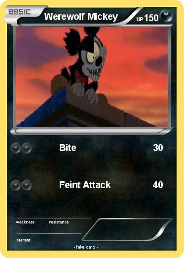Pokemon Werewolf Mickey