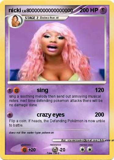 Pokemon nicki