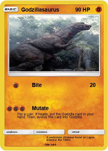 Pokemon Godzillasaurus