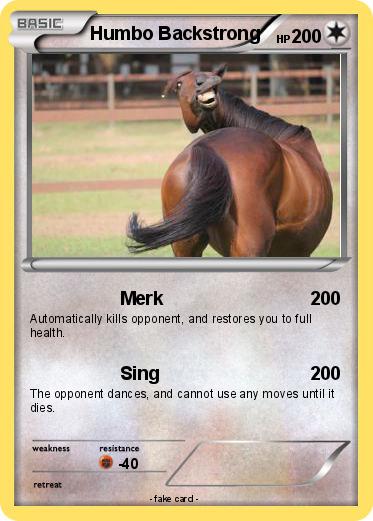 Pokemon Humbo Backstrong