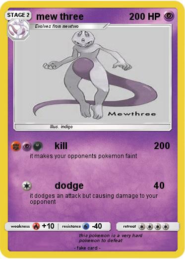 Pokemon mew three