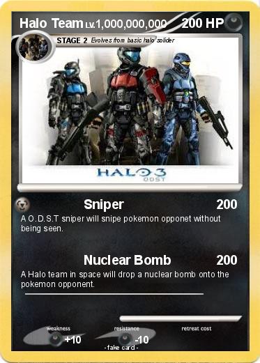 Pokemon Halo Team