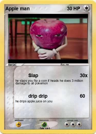 Pokemon Apple man