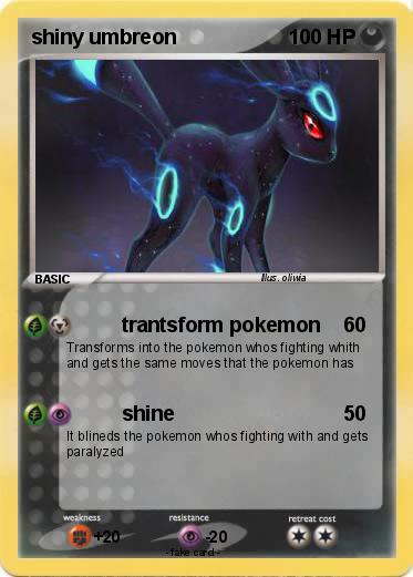 Pokemon shiny umbreon